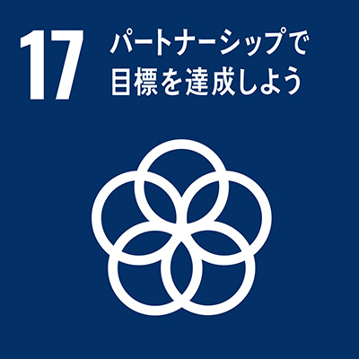 SDGs目標:17.パートナーシップで目標を達成しよう